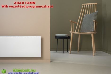 ADAX FAMN 600W Wifi Norvég fűtőpanel