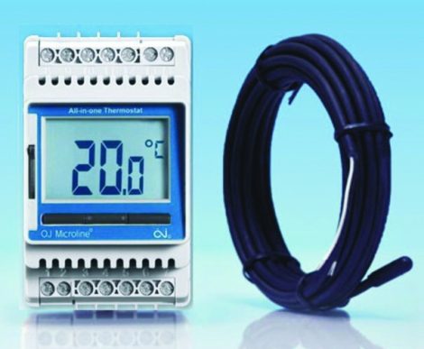 Elektra ETN4 termosztát  + hőmérséklet szenzor