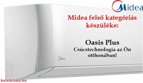 Midea Oasis Plus MOP-12-SP 3,5 kW oldalfali split klíma