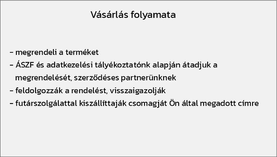 Eurovill kft. vásárlási folyamat