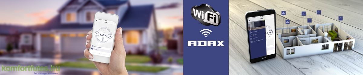 ADAX neo wifi fűtésbolt.hu